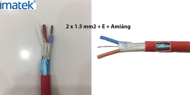 Cáp chống cháy chống nhiễu + E + Amiăng chất lượng tại Sài Gòn Cable