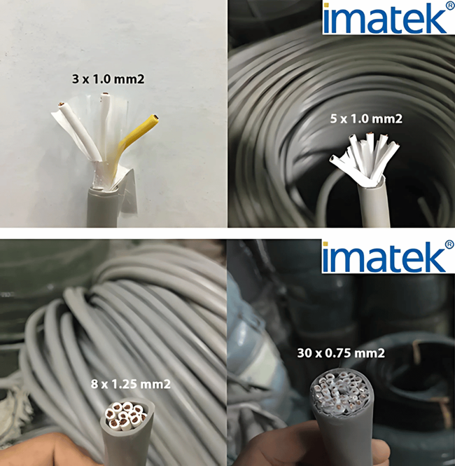 Cáp điều khiển không lưới chống nhiễu Imatek
